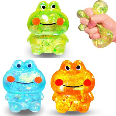 Squishy Frog Stress Balls Stretchy Squish Ball Sensory Squee