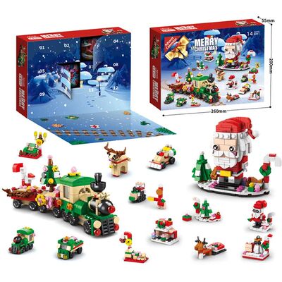 Christmas Building Blocks Set Box Kids Toys 24Days Xmas Adve