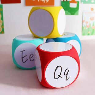EVA whiteboar dice presented two randomly erasable