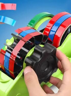 Multifunctional Tape Holder Tape Cutter Purple Large Roller