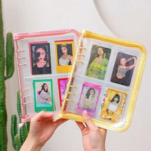 A5 Zipper Kpop Photocard Binder DIY Photocard Collect Book P