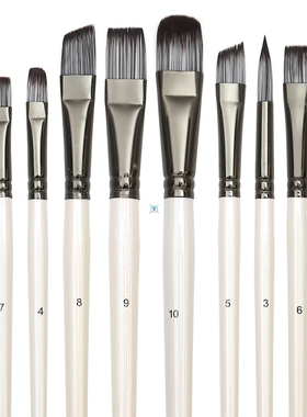 Paint Brushes Set for Art Acrylic Gouache Oil Watercolor