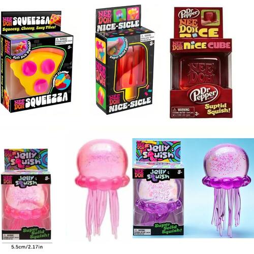 Schylling Nee Doh Nice Cube Nice-Sicle Sensory Toy, Stress R