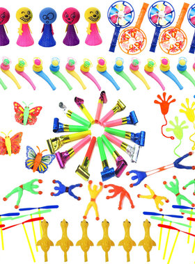 54Pcs Party Favors Toy Assortment Kids Carnival Prizes Hallo