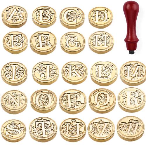Sealing wax for stamp Head letter Retro seal kit nail Silico
