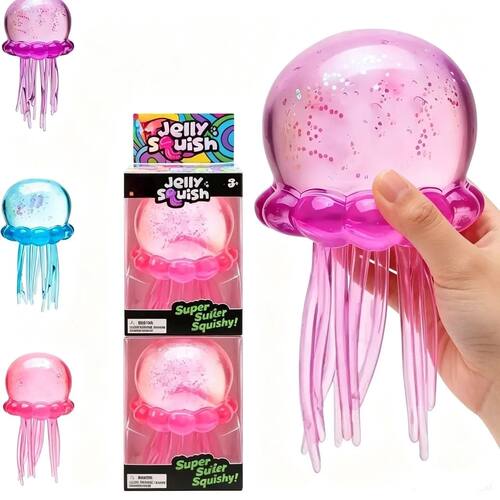 Needoh Nice Cube Sensory Stress Relieve Jellyfish Squishy Pi