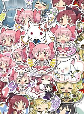 10/30/48pcs Anime Puella Magi Madoka Magica Stickers Kawaii