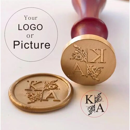 Seal Wax Seal Stamp Customized with Own Logo Wedding Invitat