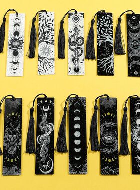 1pcs/2pcs Tree of Life Moon Tarot Element Patter Acrylic Boo