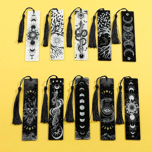 1pcs/2pcs Tree of Life Moon Tarot Element Patter Acrylic Boo