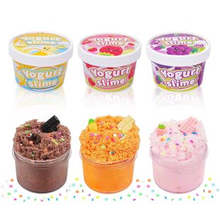 Cloud Silk Odor Mud DIY and Slime Flavor Crystal Fruit