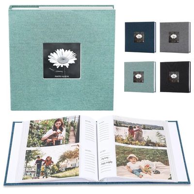 Linen Cover Album 6-inch Interleaf Type Photo Storage Album