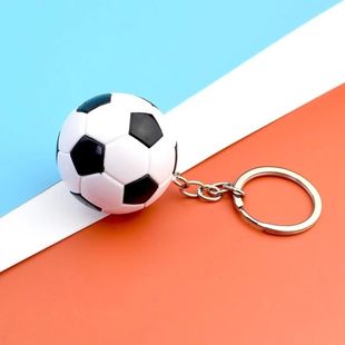 Souvenir Keychain Match European Fans Resin Ball Football