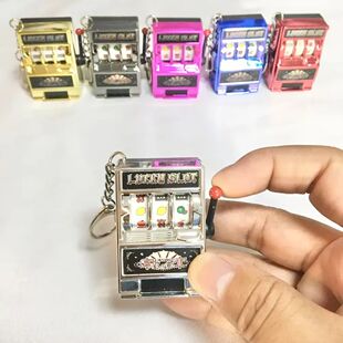 Fruit SimpleTrend Keychain Toy Slot Machine