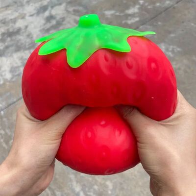 Super Jumbo Strawberry Squishy Toy Slow Rising Simulated Str