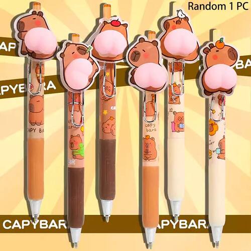 1pc Cute Capybara Mechanical Pencil Children's Drawing Writi