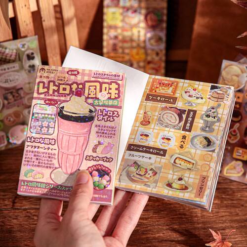 2Style 30Sheets/book Vintage Flavors Gallery Series Sticker