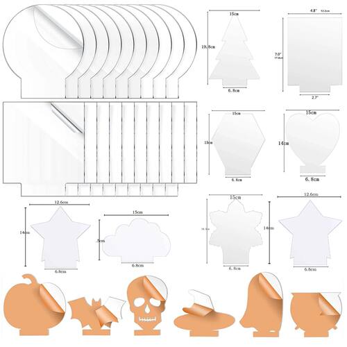 2mm Thick Acrylic Sheet Blank for Light Base Cast Clear Acry