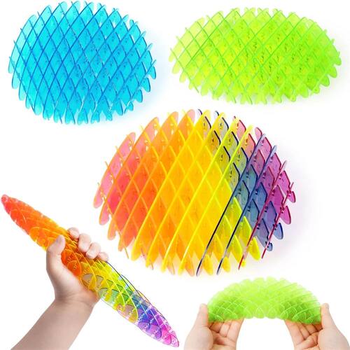 Fidget Worm Toy Elastic Slug Sensory Toy for Kids & Adults F