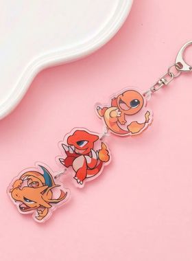 Anime Acrylic keychain accessaries Cartoon Car Bag Pendant G