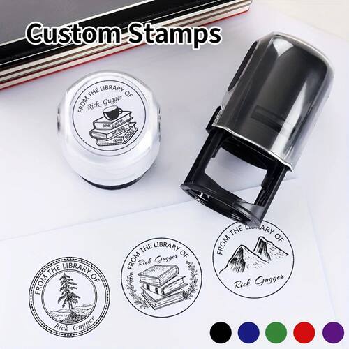 Custom Self-Inking Stamp With Your Own Logo,Photosensitive I