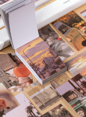 50 sheets Ins Style Sticker Book Washi Paper journal DIY Mat