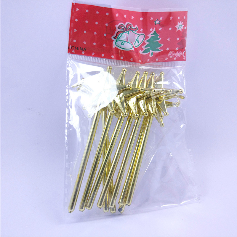 Christmas Tree Top Star Accessories Party Holiday Powder Fiv