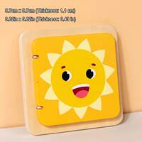 Baby Magnetic Sensory Busy Board Montessori Wooden Toy Simul thumbnail 6