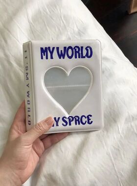 Mini Photo Album 64 Pockets Cartoon Album Photo Photocard Ho