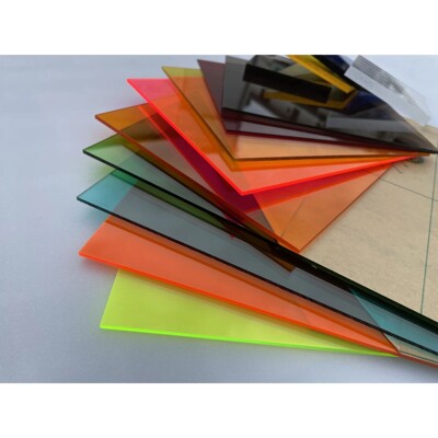 Colorful Translucent Acrylic Board (PMMA) Plexiglass Tinted