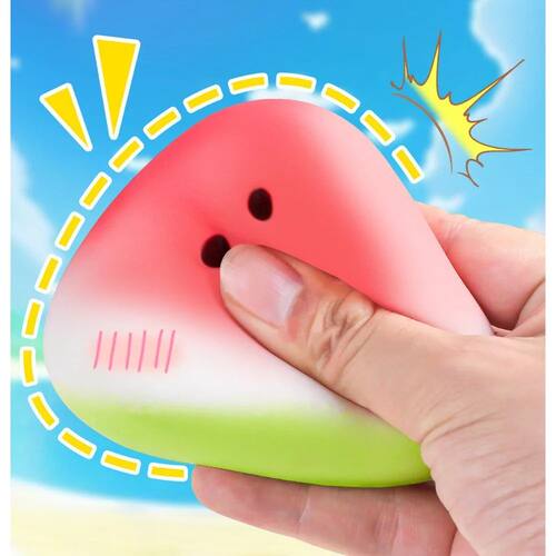 Relaxing Toy Summer Watermelon Slow Rising Squishy Toy, Cute