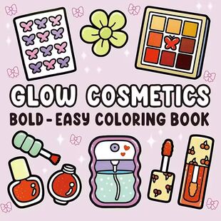 Bold-easy Patterns Coloring Book for Adults Cute Drawing Boo