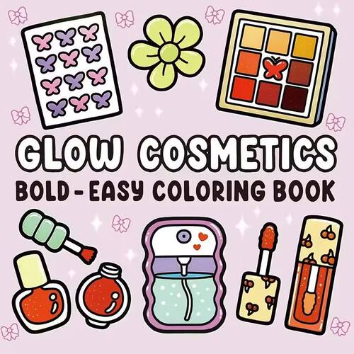 Bold-easy Patterns Coloring Book for Adults Cute Drawing Boo