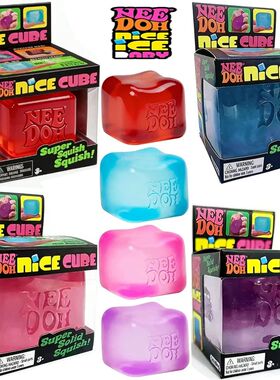 2026 NeeDOH Model Soft Squishy Toy  Nice Cube Sensory Stress