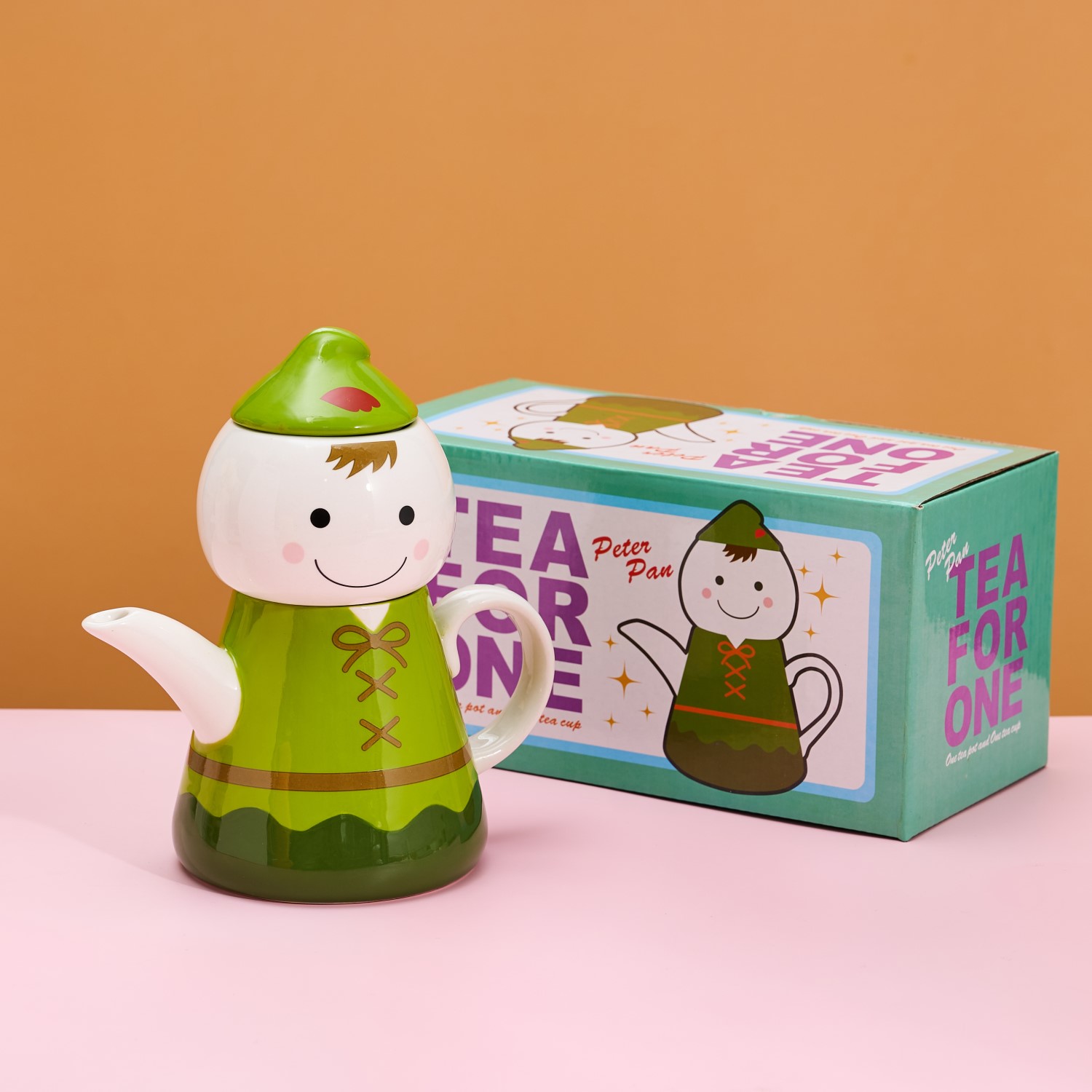 SUNART童话人物陶瓷茶壶套装