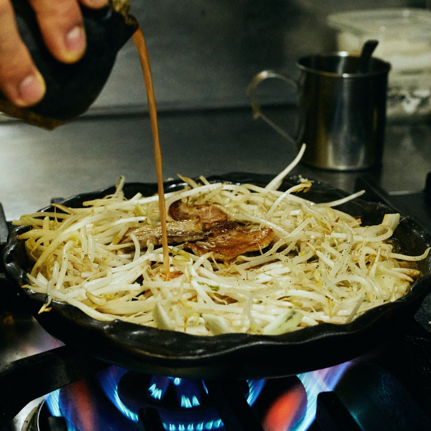 日本原装进口华月万古烧陶瓷日式料理烧肉陶板烤盘耐高温可进烤箱