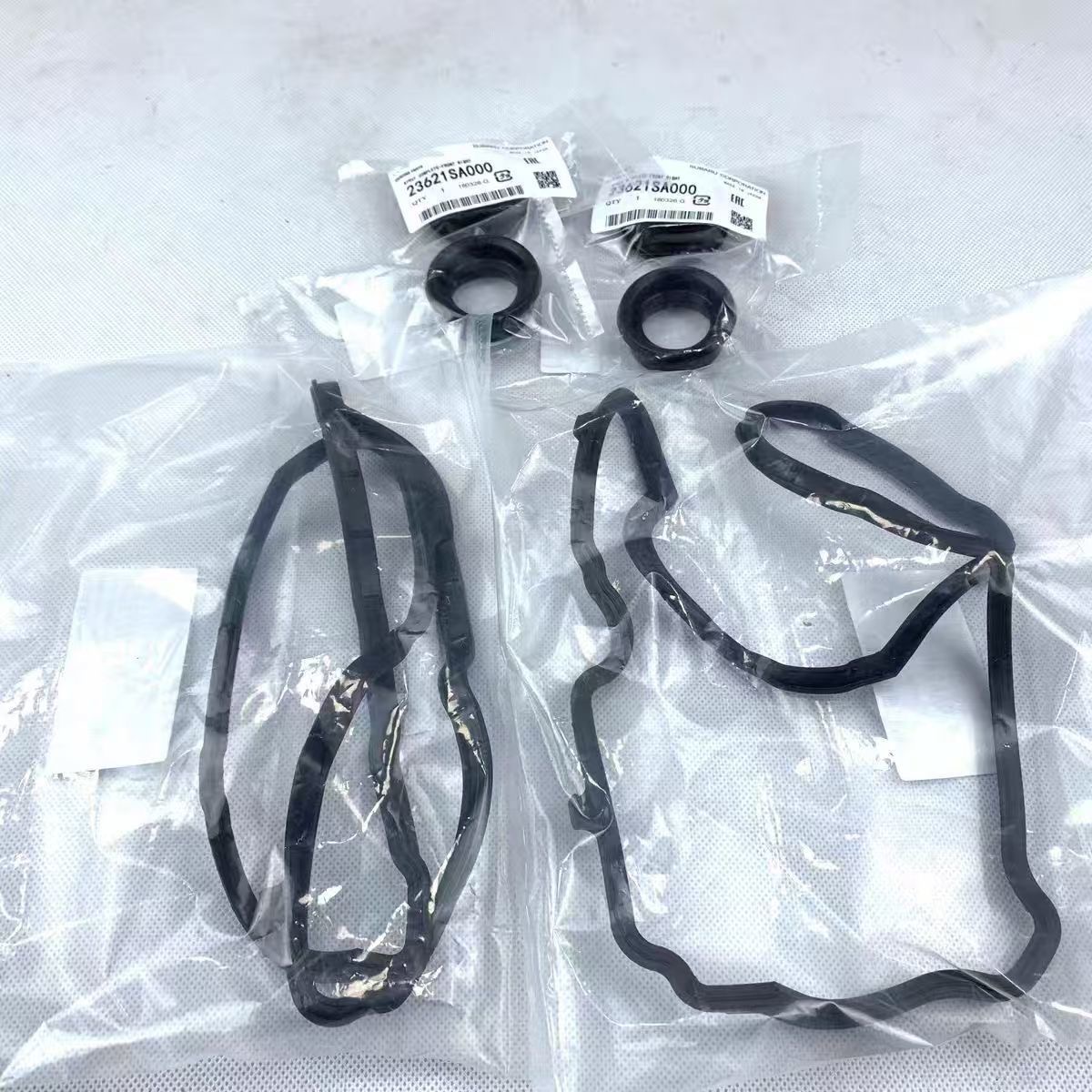 适用于斯巴鲁气门室盖垫火花塞胶圈森林人 傲虎 力狮 驰鹏 XV翼豹