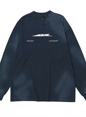 THE MISTY FRONTLINE LONG SLEEVE 迷雾前线主题印花喷绘长袖