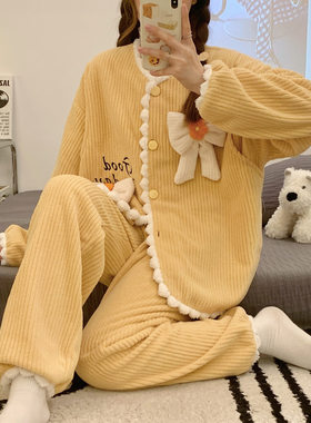 孕妇哺乳衣月子服睡衣