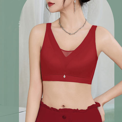 艾薇莉特轻奢缎面大罩杯内衣