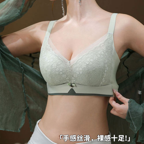 艾薇莉特无侧骨中厚小胸聚拢文胸