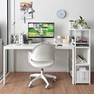 格林之语北欧ins实木电脑桌