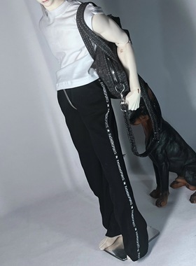 BJD75叔坎肩背心休闲阔腿裤id75 yc77 uf75 dk75普叔壮叔通穿娃衣