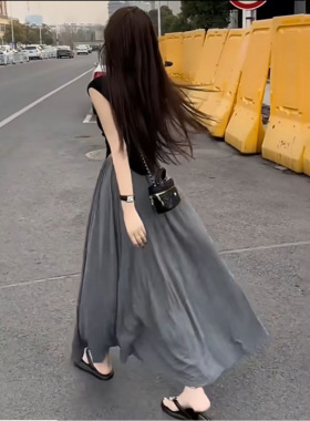 高腰显瘦莫代尔半身裙