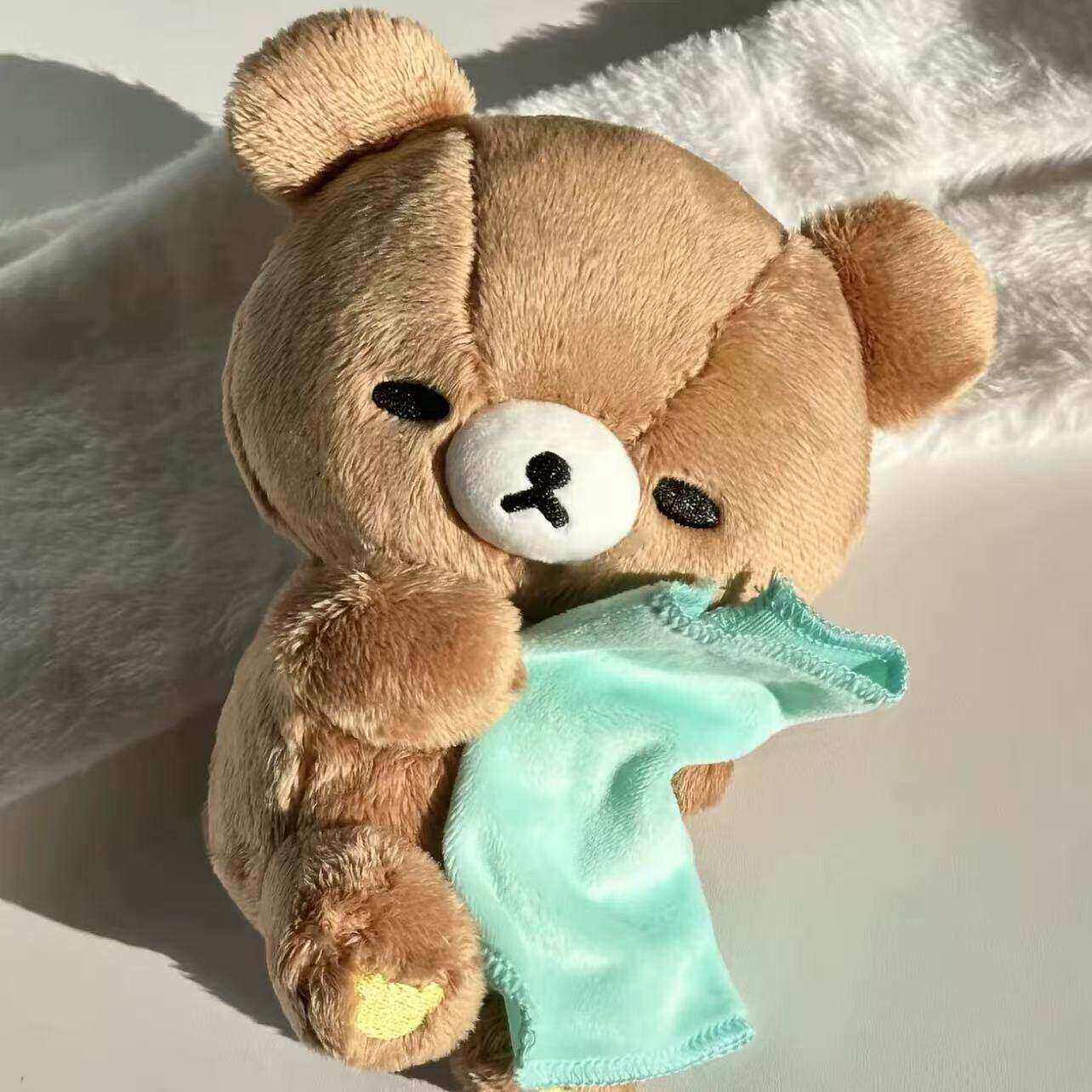 轻松熊抱毯子公仔安抚治愈系布娃娃毛绒玩偶送女生儿童生日礼物