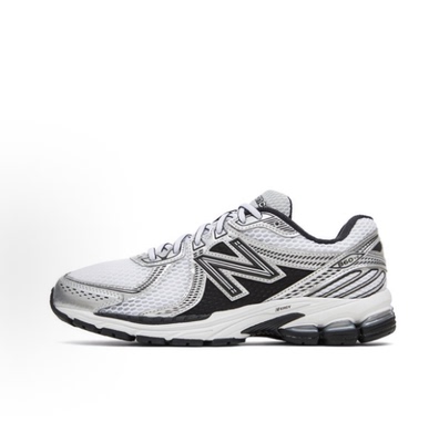 New Balance NB 860系列 黑白低帮情侣休闲跑步鞋ML860XD/ML860XC