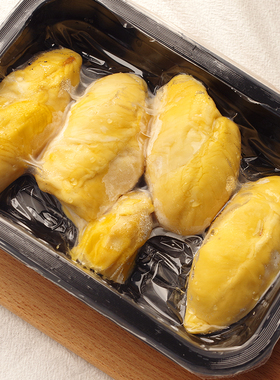 【经典双拼】马来西亚猫山王榴莲果肉D197+D200树上熟液氮冷冻