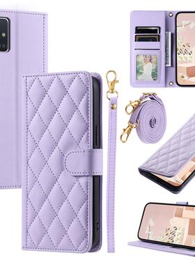 斜跨背带长挂绳适用oppoa77手机壳a12电话a11k皮套a8翻盖式a55防摔a93保护套a17软全包5g硅胶a16女a54新款a3x