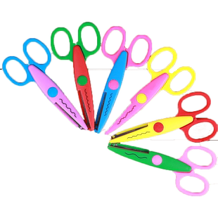 DIY相册 相簿影集配件 手工花边剪刀 剪出老照片相片卡片花纹剪