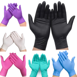 Multi Purpose Nitrile Waterproof OilProof Gloves Disposable